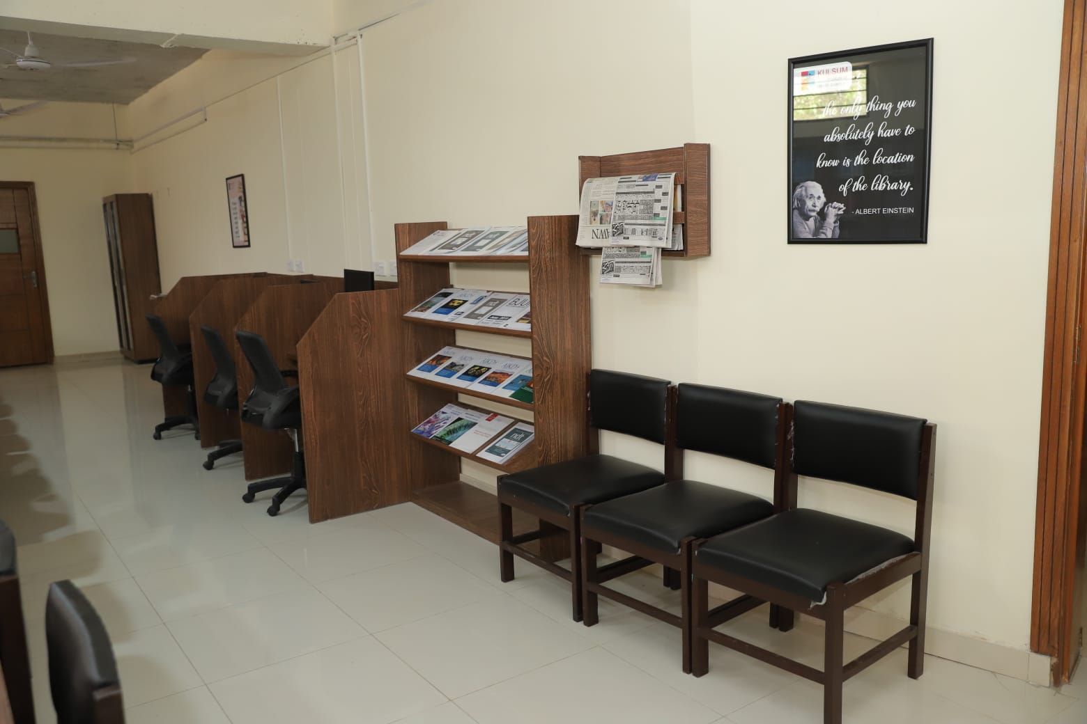 Library facility at KIHS promoting academic excellence – Campus Facilities at KIHS